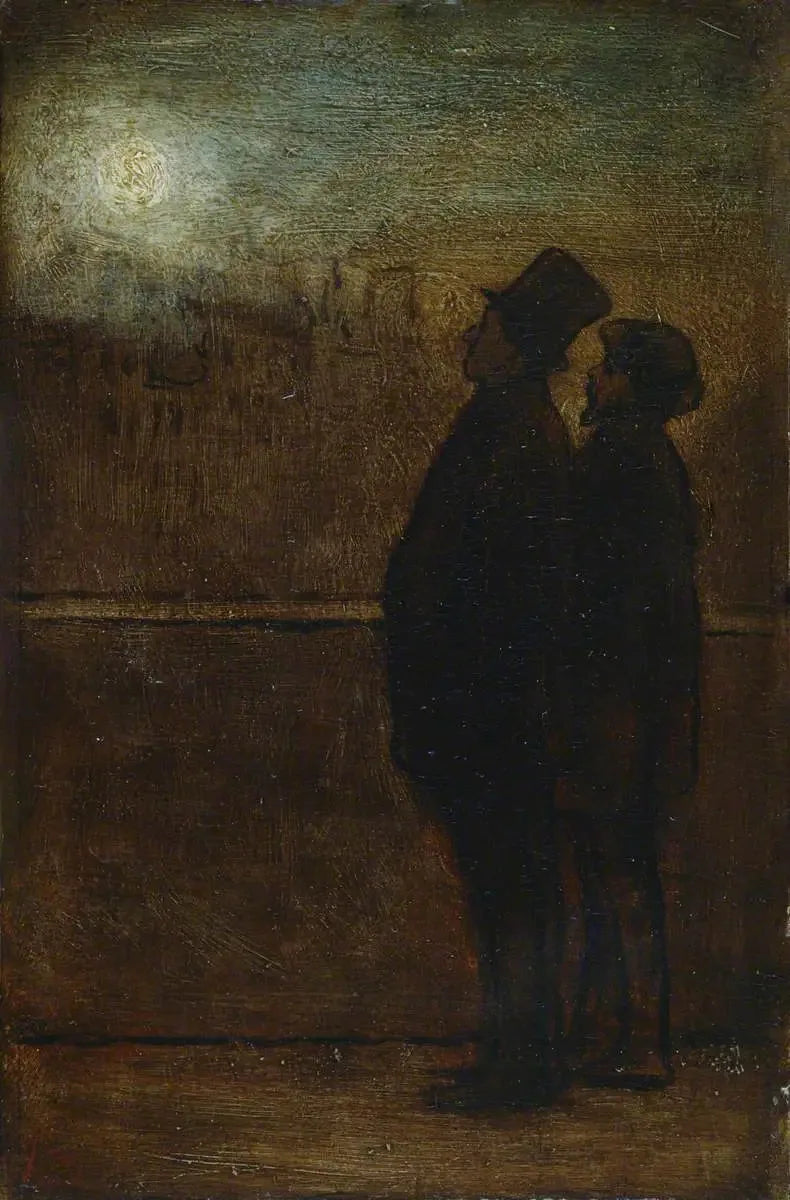 Nattens Gåere - Honoré Daumier