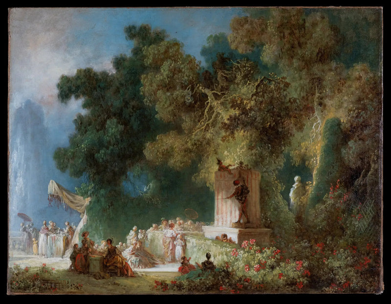 Les Marionnettes - Jean-Honoré Fragonard