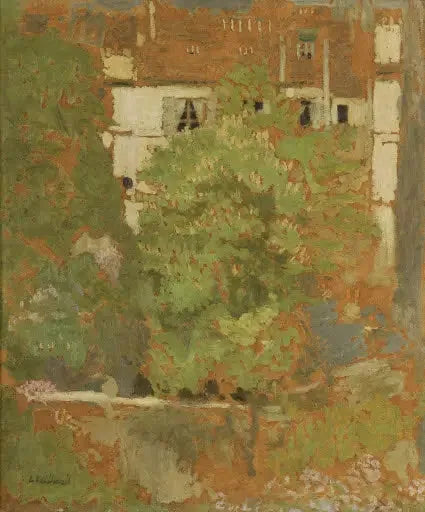 Kastanjetræer, Truffaut-gade - Édouard Vuillard