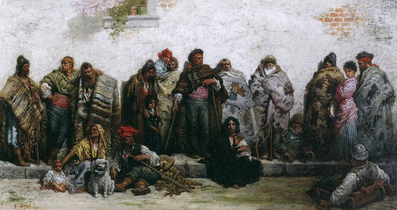 Børnegade i Burgos - Gustave Doré
