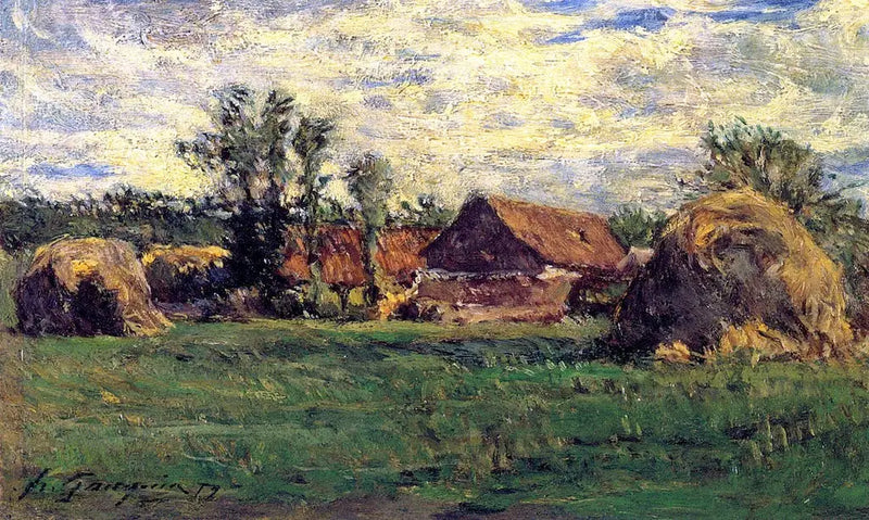 Møllerne, eller Omegnen af Pontoise - Paul Gauguin