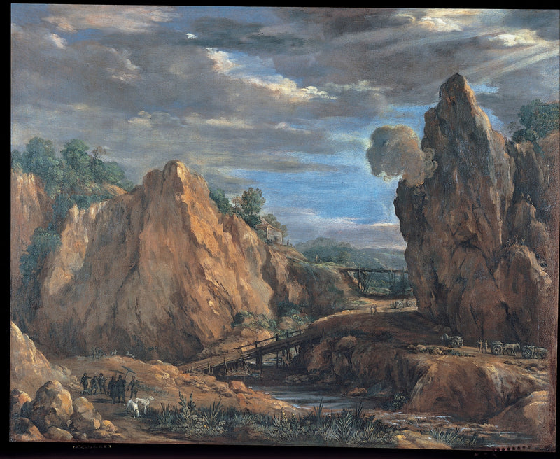 Tolfa tændstikminer - Pietro da Cortona