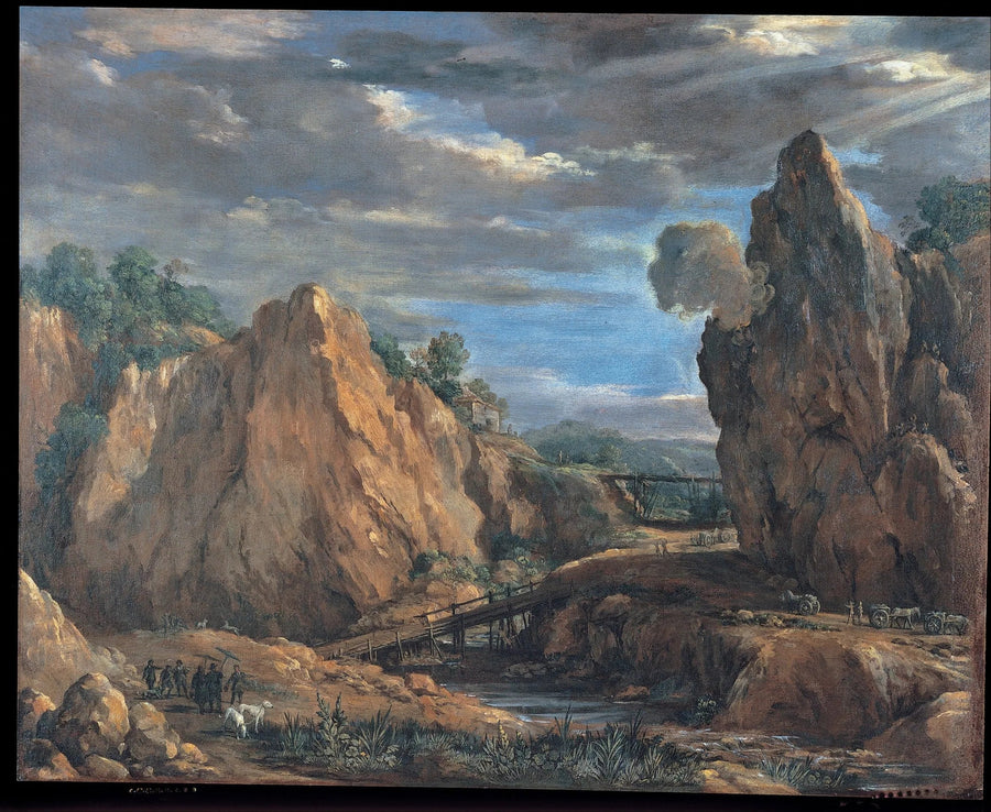 Tolfa tændstikminer - Pietro da Cortona