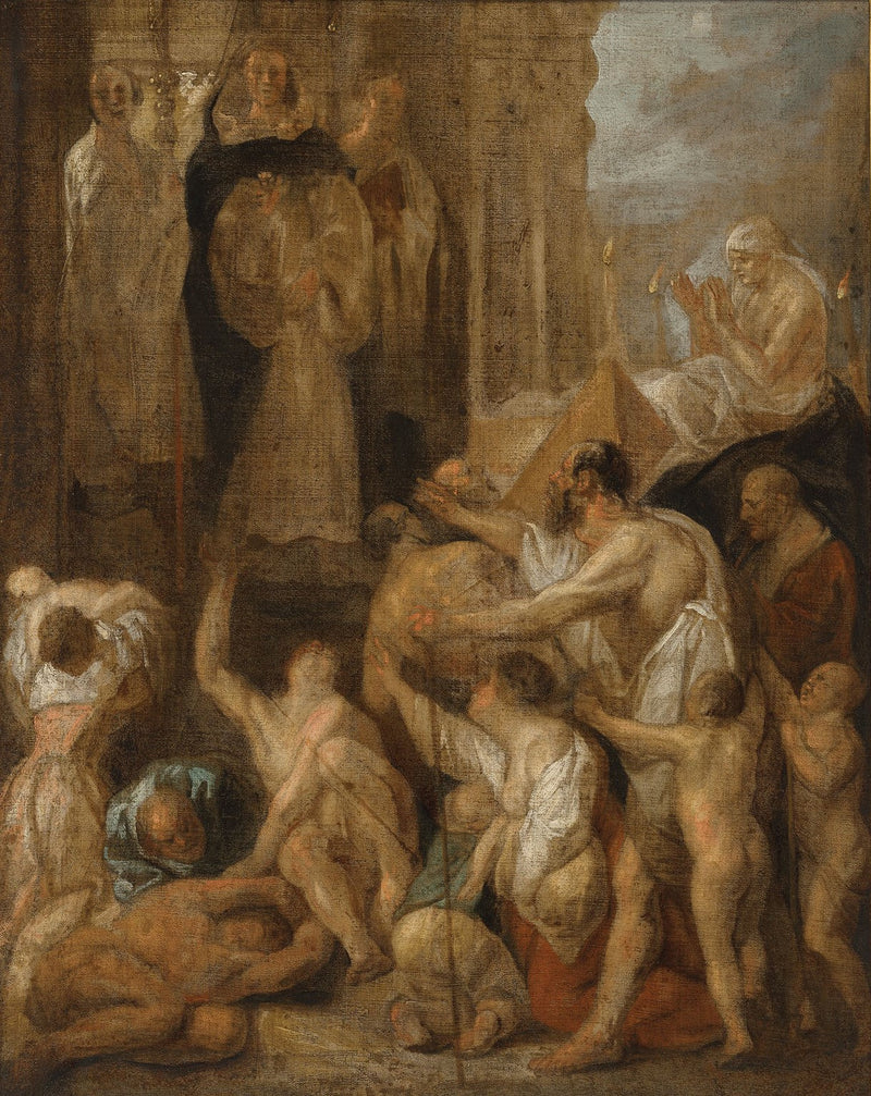 Les miracles de saint Dominique - Jacob Jordaens