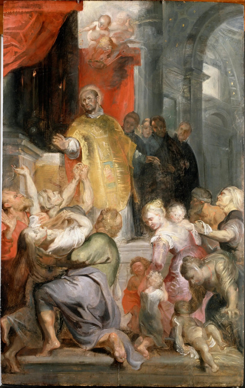 Miraklerne af Saint Ignatius af Loyola - Peter Paul Rubens