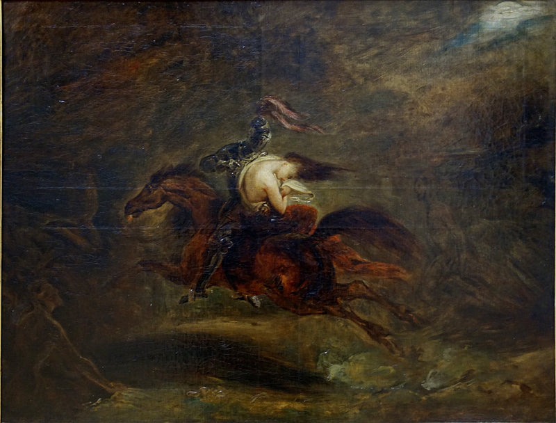 De døde går hurtigt (efter en ballade af Bürger) - Ary Scheffer
