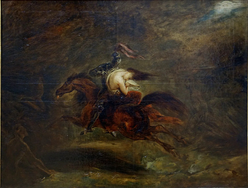 De døde går hurtigt (efter en ballade af Bürger) - Ary Scheffer