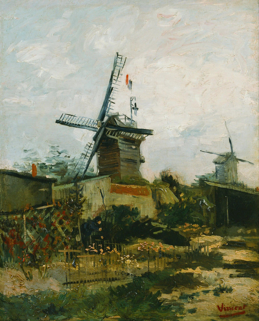 Møllerne i Montmartre - Vincent van Gogh