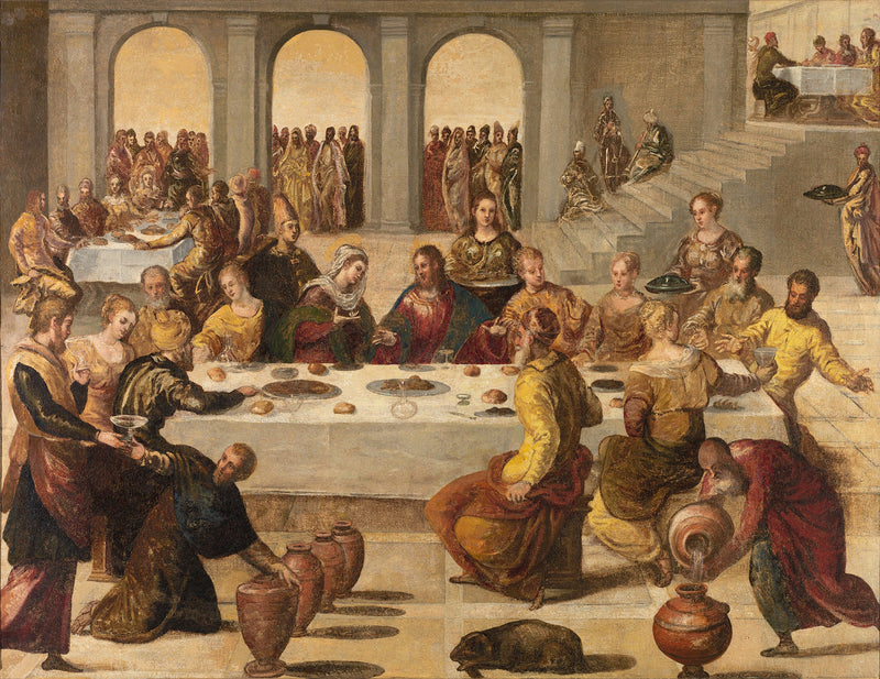 Kanaklædningsbrylluppet - Jacopo Tintoretto