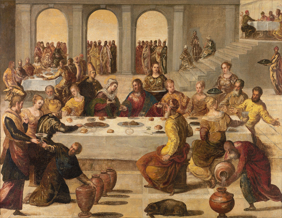 Kanaklædningsbrylluppet - Jacopo Tintoretto