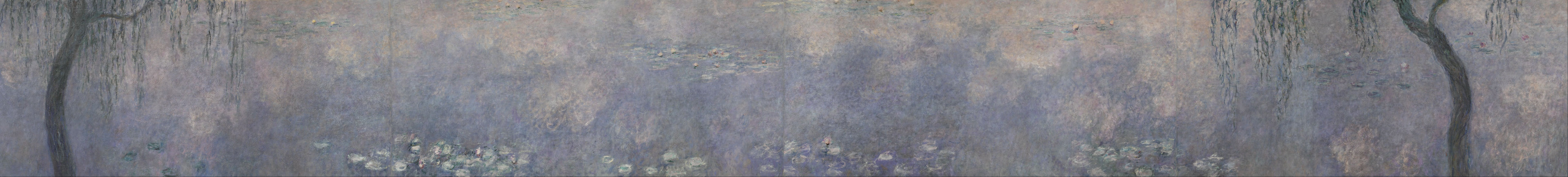 Nymphéerne: De to piletræer - Claude Monet