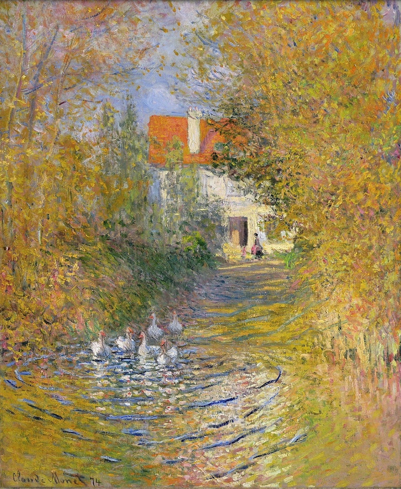 Gæs - Claude Monet