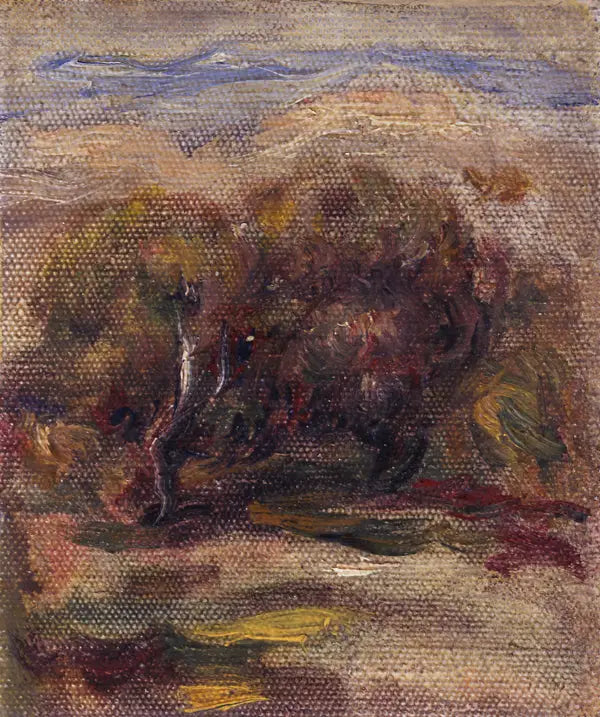 Oliventræerne i Cagnes-sur-Mer - Pierre-Auguste Renoir