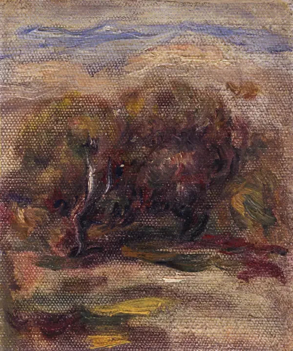 Oliventræerne i Cagnes-sur-Mer - Pierre-Auguste Renoir