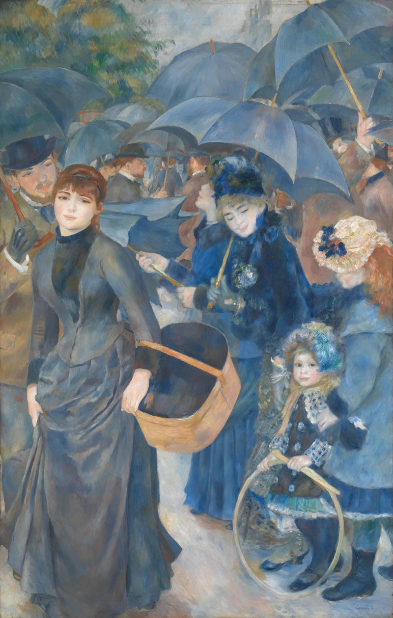 Paraplyerne - Pierre-Auguste Renoir