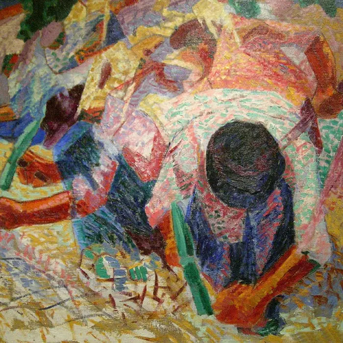 Gadebelægning - Umberto Boccioni