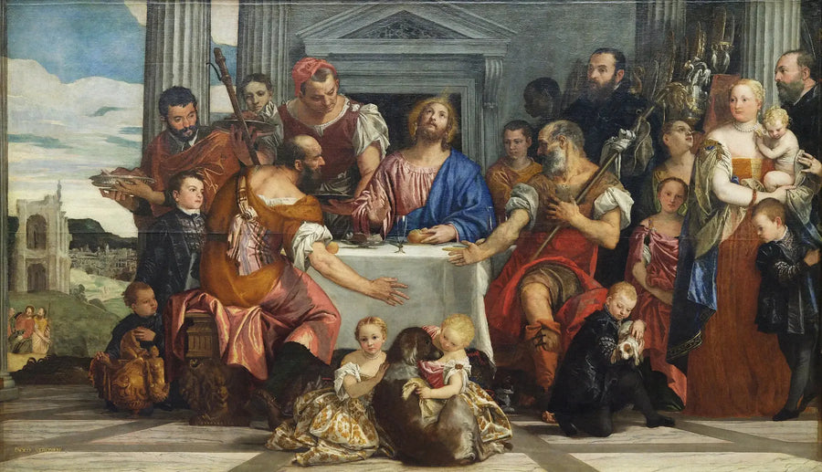 Emmaus-pilgrimme - Paul Véronèse