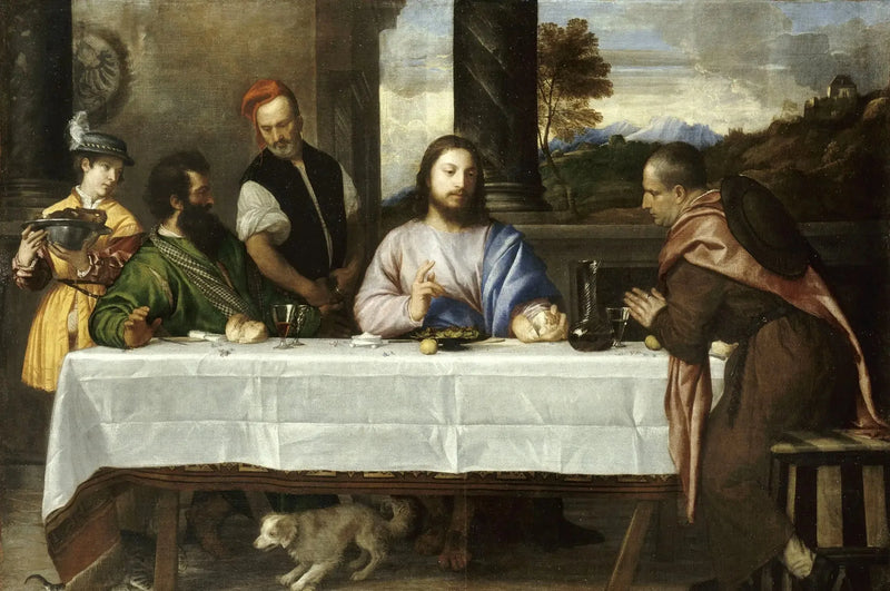 Emmaus Pilgrimme - Titian