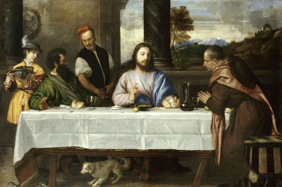 Emmaus Pilgrimme - Titian
