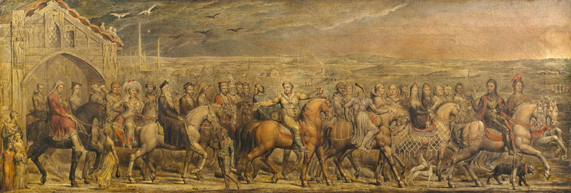 Canterbury pilgrims - William Blake