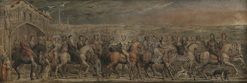 Canterbury pilgrims - William Blake