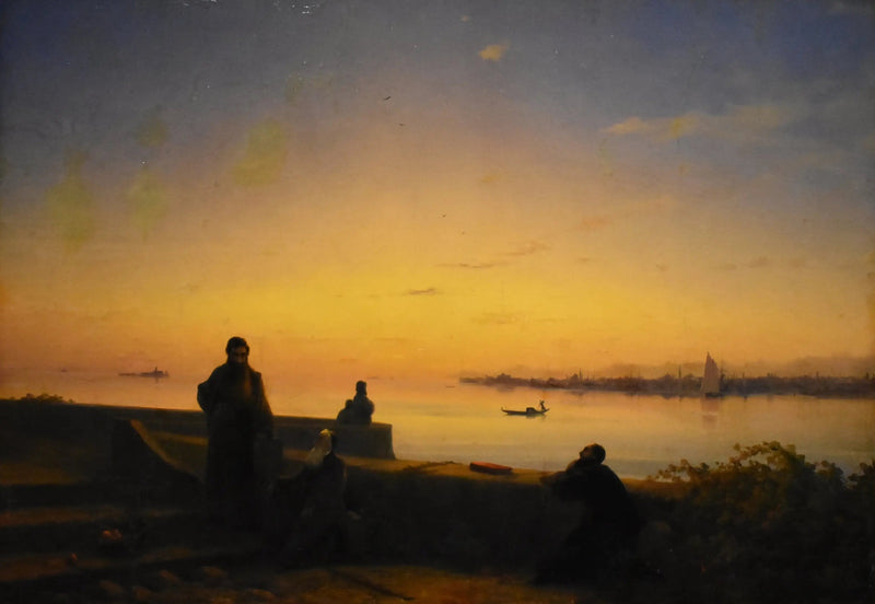 Fadrene Mekhitaristerne på San Lazzaro-øen. Venedig - Ivan Aïvazovski