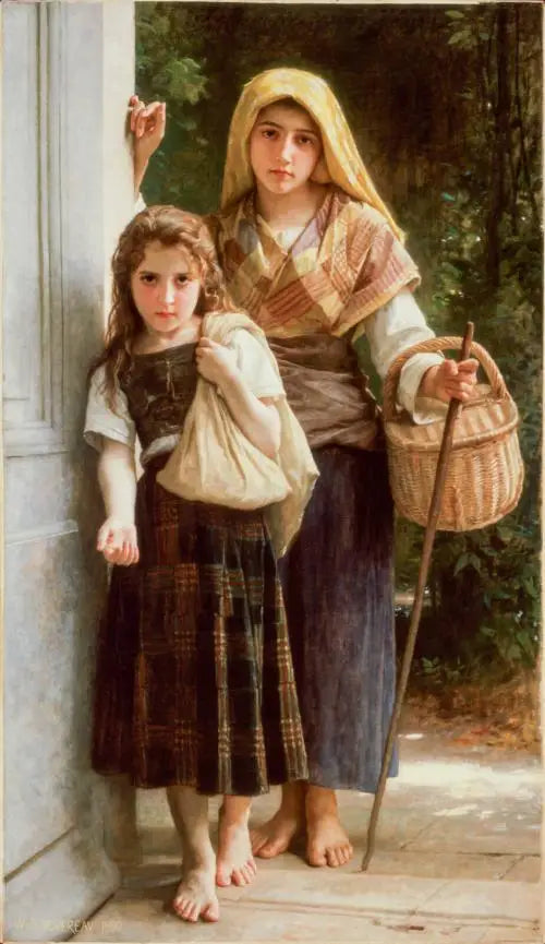De små mendicanter - Bouguereau
