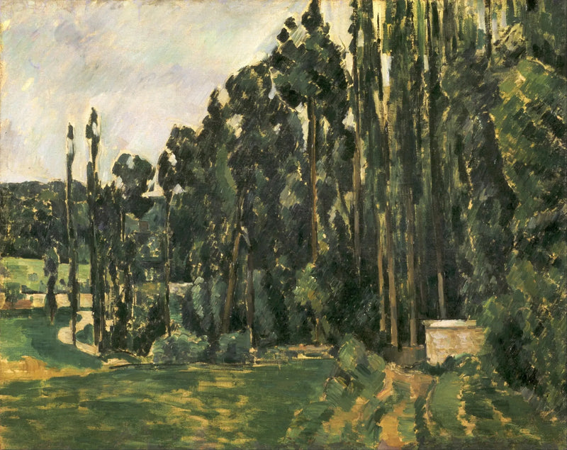 Poplerne - Paul Cézanne