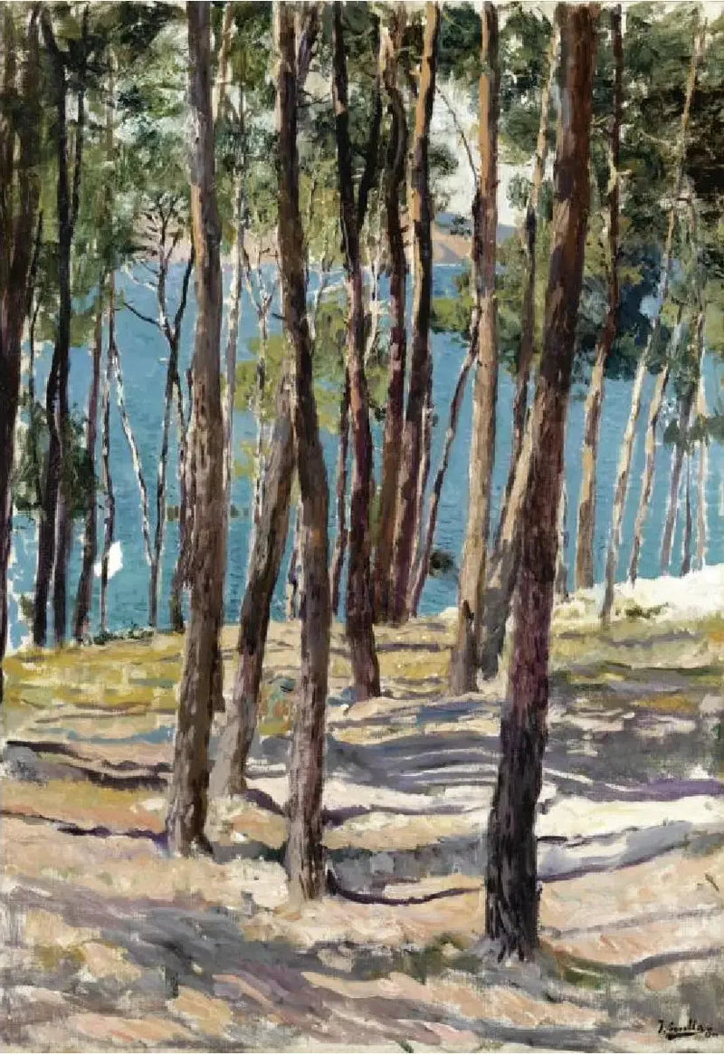 Les Pins, Galicien - Joaquín Sorolla