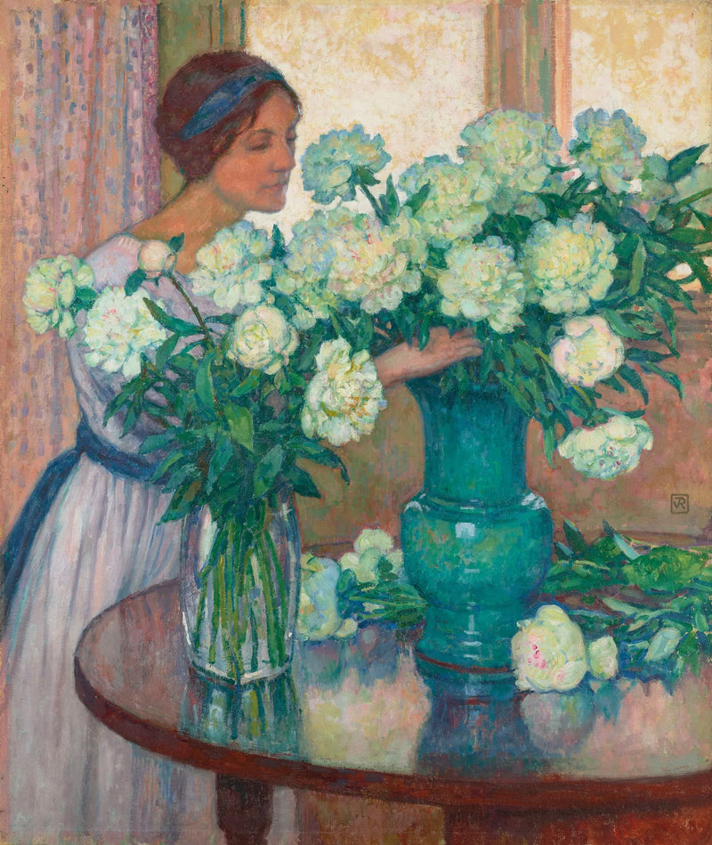 De hvide peoner - Théo van Rysselberghe