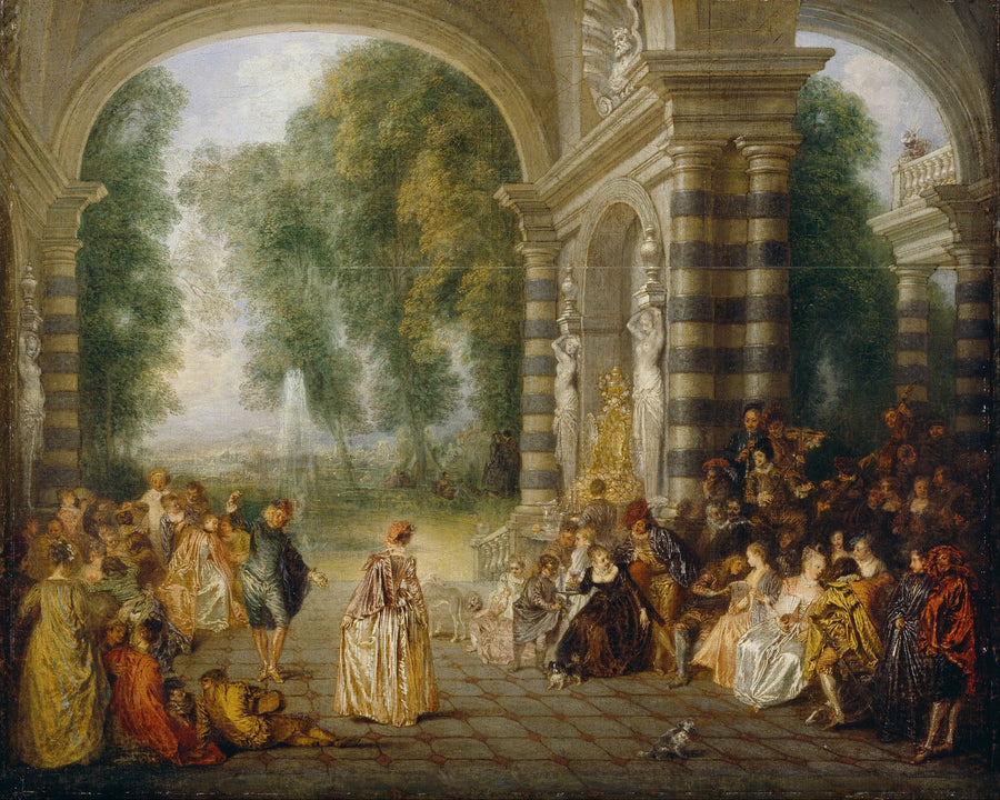 Ballets Fornøjelser - Antoine Watteau