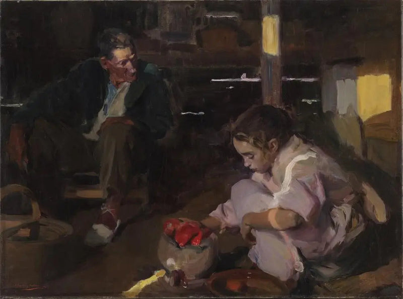 Peberfrugter - Joaquín Sorolla