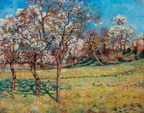 Æbletræerne i Damiette - Armand Guillaumin