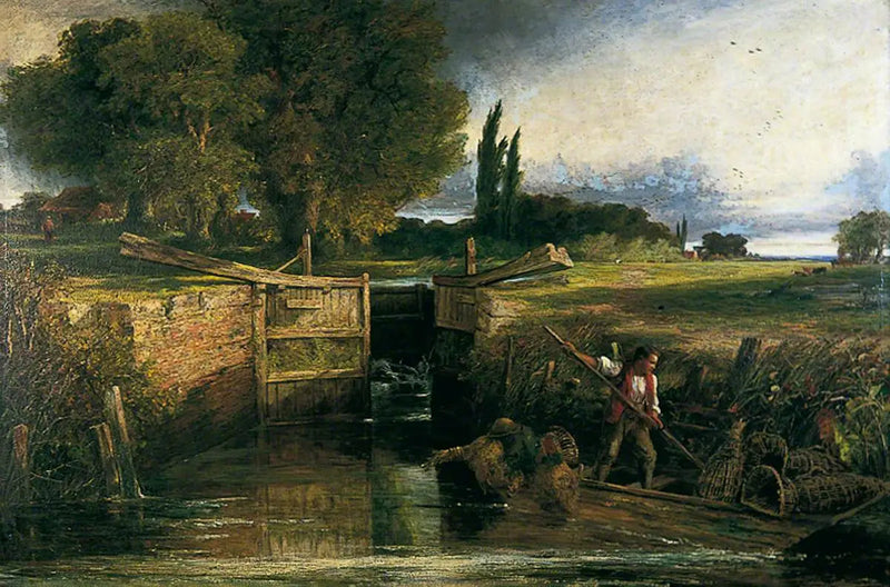 Slusens porte - John Constable