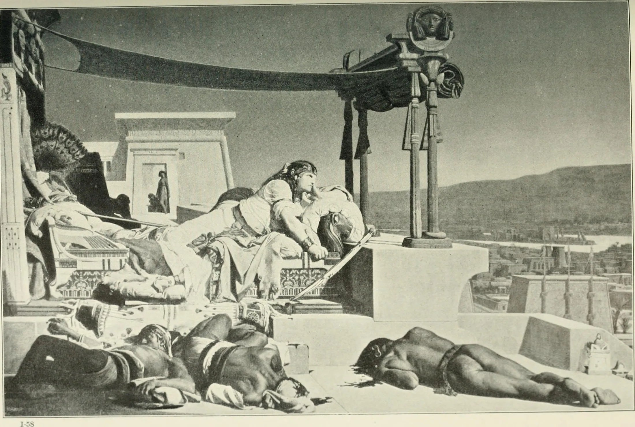 Les Porteurs de mauvaises nouvelles - Jean-Jules-Antoine Lecomte du Nouÿ image 1 tableau peint à l’huile sur toile