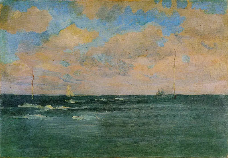 Badeposter, Bretagne - James Abbott McNeill Whistler