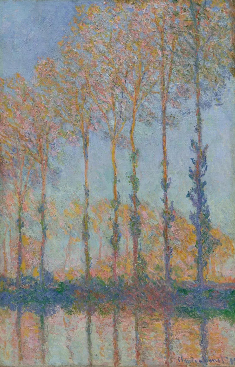 Blæksprutterne ved bredden af Epte - Claude Monet