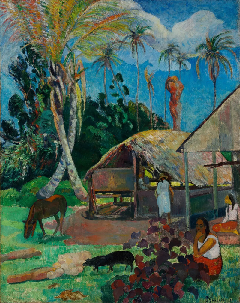 De sorte sorte - Paul Gauguin
