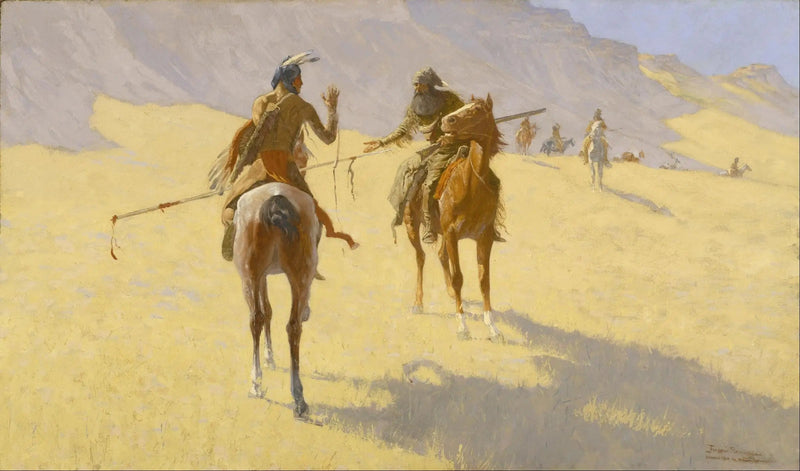 Forhandlinger - Frederic Remington