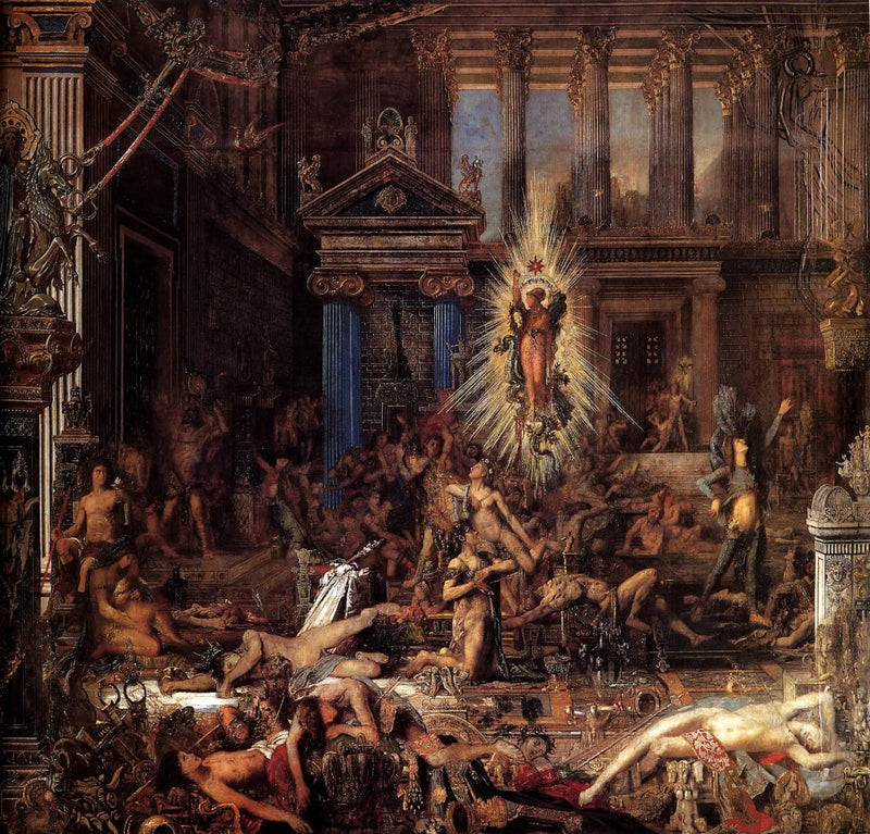 Prætendenterne - Gustave Moreau