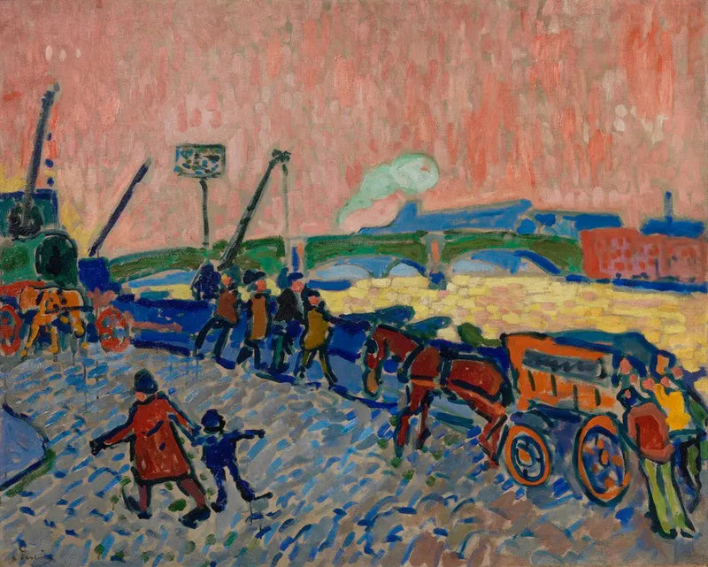 Les Quais de la Tamise - André Derain