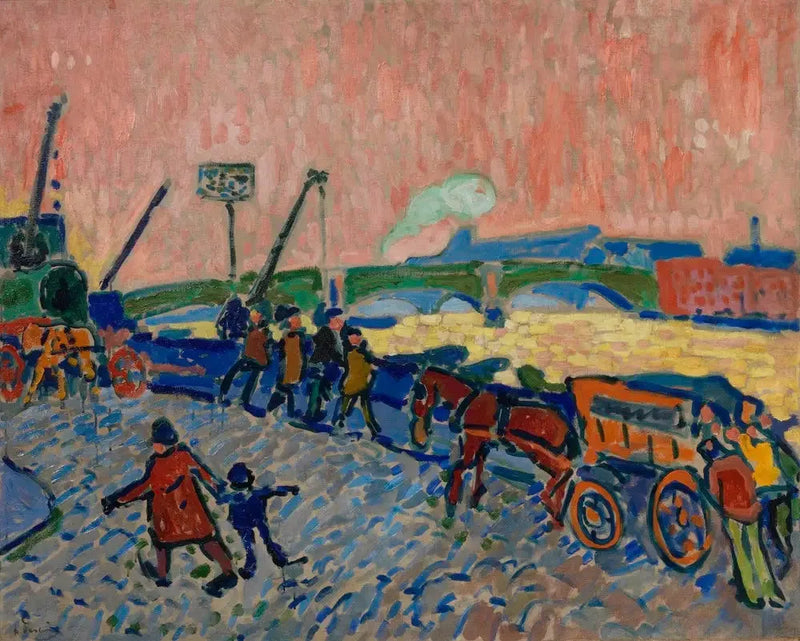 Les Quais de la Tamise - André Derain