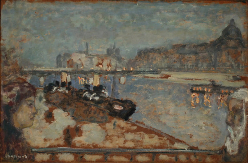 Paris' kajer - Pierre Bonnard