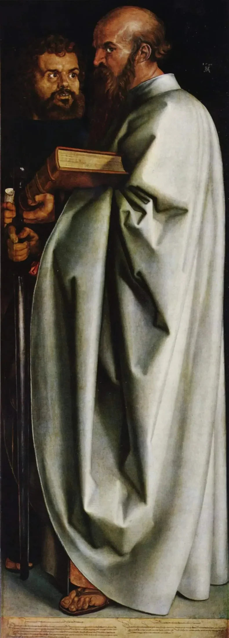 De fire apostle: helgener Markus og Paulus - Albrecht Dürer