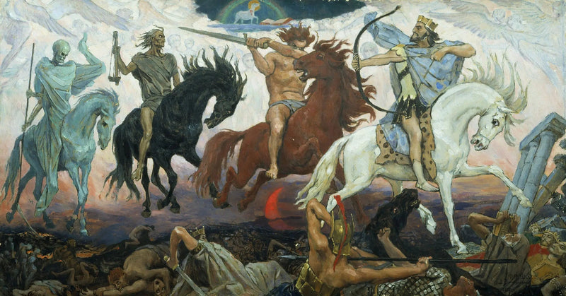 De fire ryttere af apokalypsen - Viktor Vasnetsov