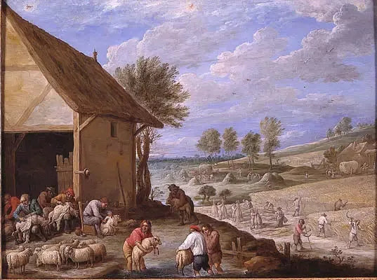 De fire årstider (Sommer) - David Teniers den Yngre