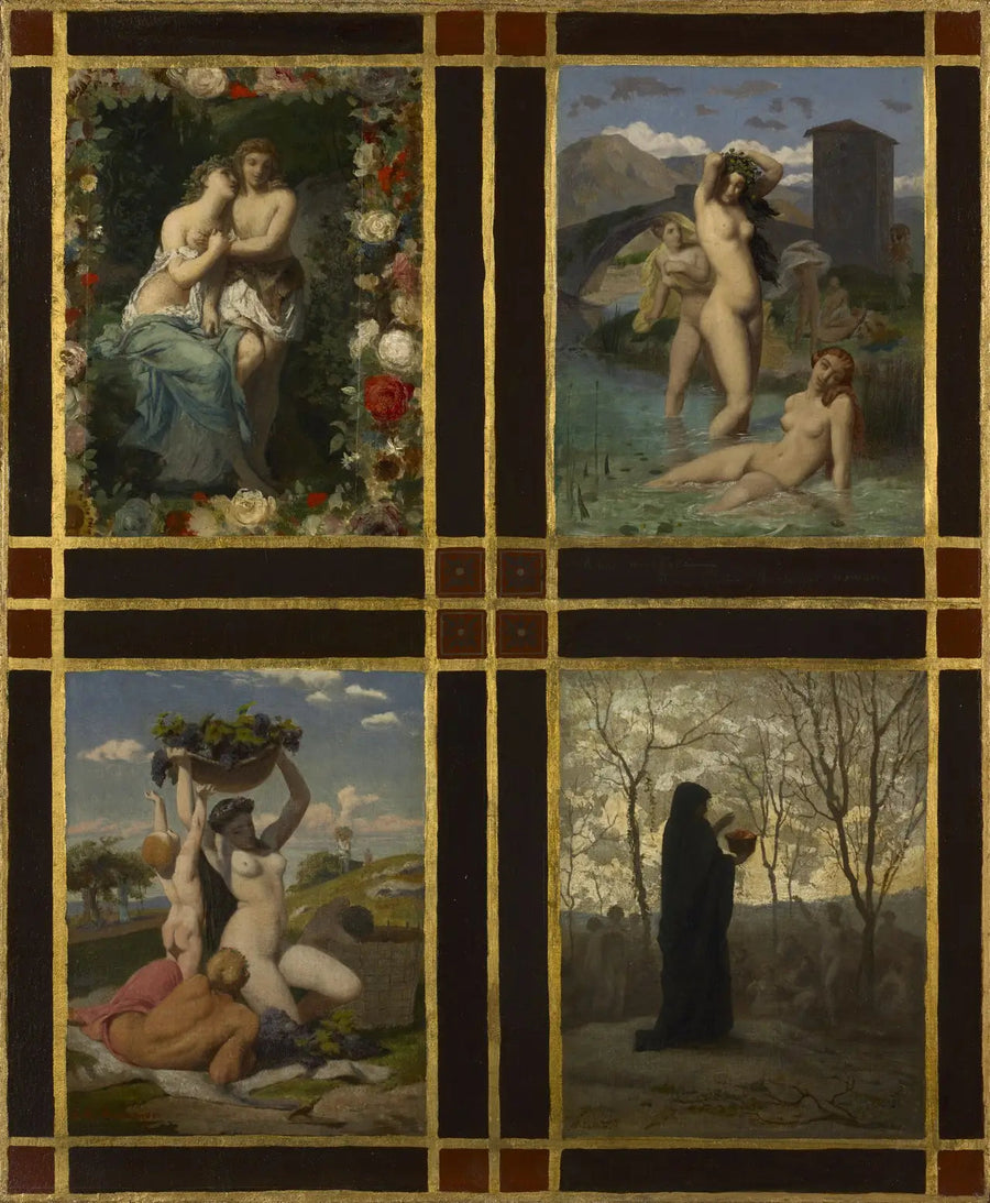 De Fire Årstider - Jean-Léon Gérôme