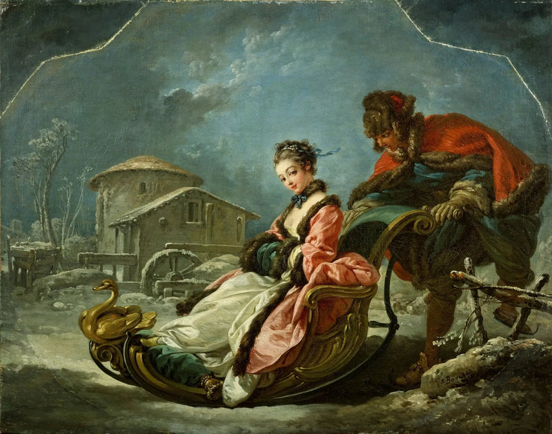 De fire årstider: vinteren - François Boucher