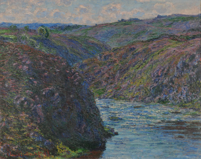Kløfterne i Creuse - Claude Monet