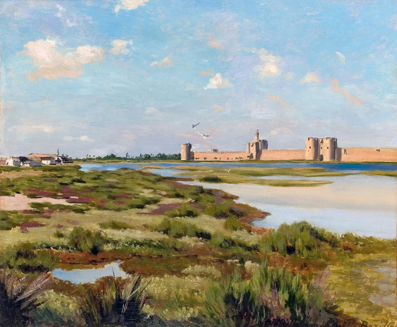 Aigues-Mortes' Mure - Frédéric Bazille